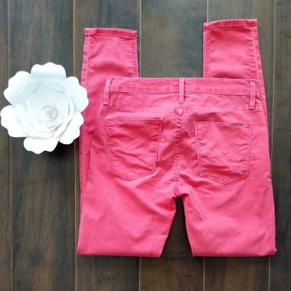 ❗SOLD❗Hudson Watermelon Skinny Jeans 🍉 - Picture 5 of 6